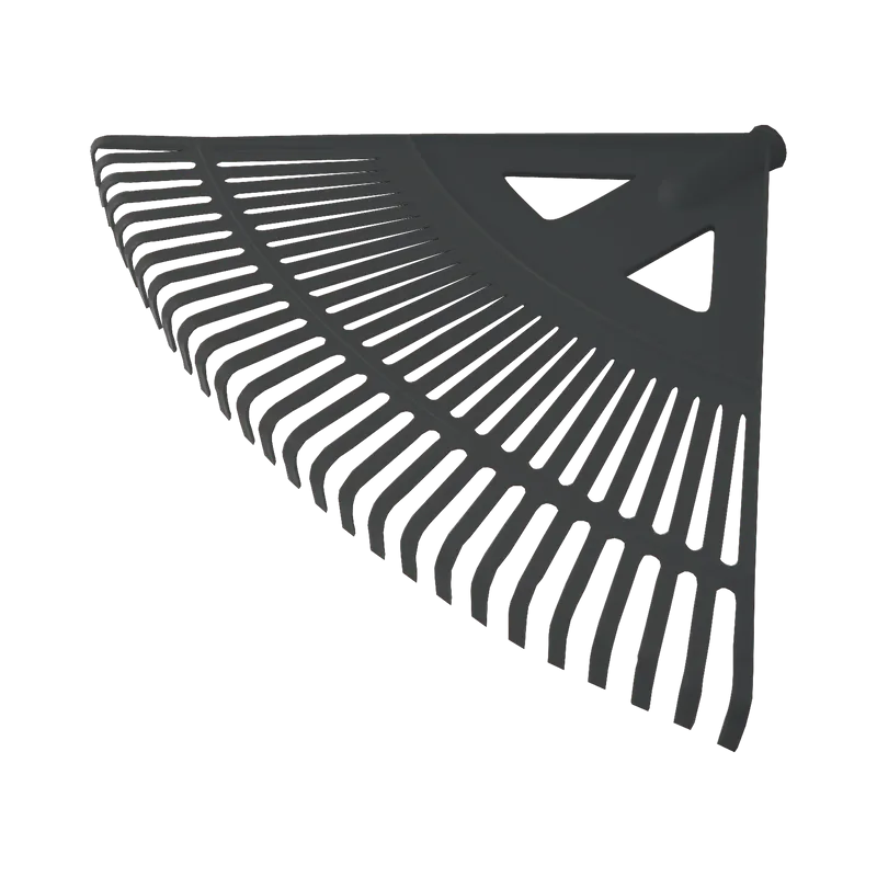 Grebla Plastic Evantai 610MM / 24 Dinti / Neagra
