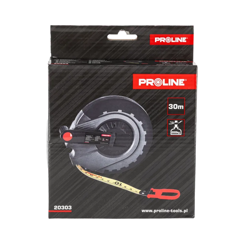 Ruleta Lunga cu Banda din Fibra Intarita 30M