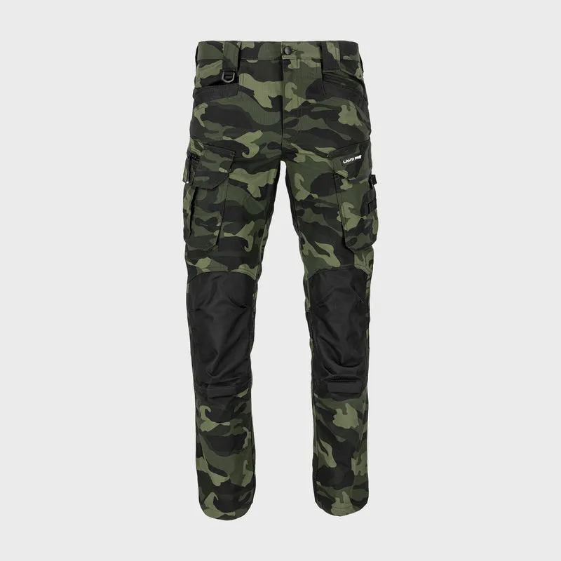 Pantalon Interventie Intarit / Camuflaj-Verde - S