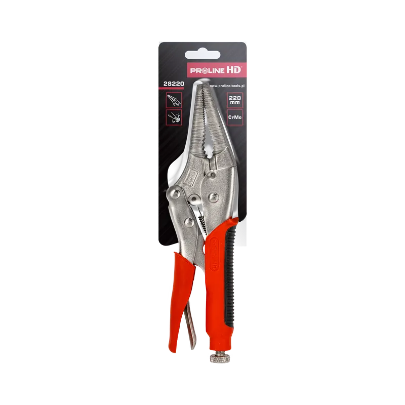 Cleste Blocare HD Maner Bimaterial cu Cioc Lung 220MM