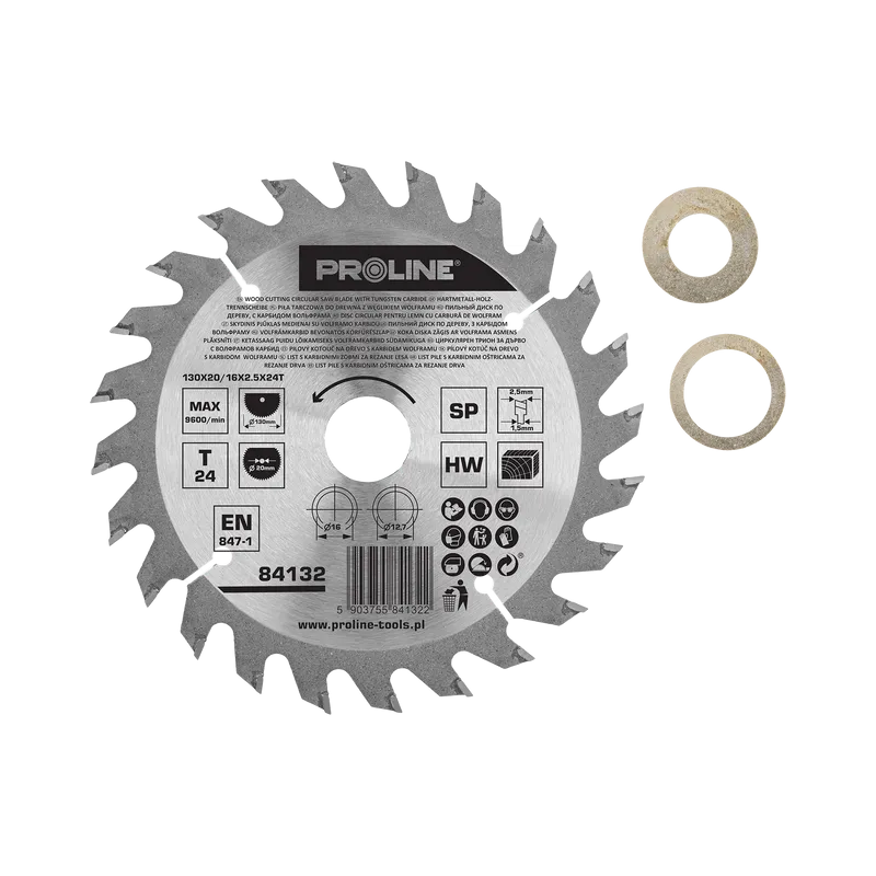 Disc Circular pentru Lemn cu Dinti Vidia 130MM / 24D.