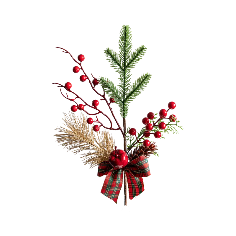 Crenguta Decorativa de Craciun - Bobite-Fundita 52CM