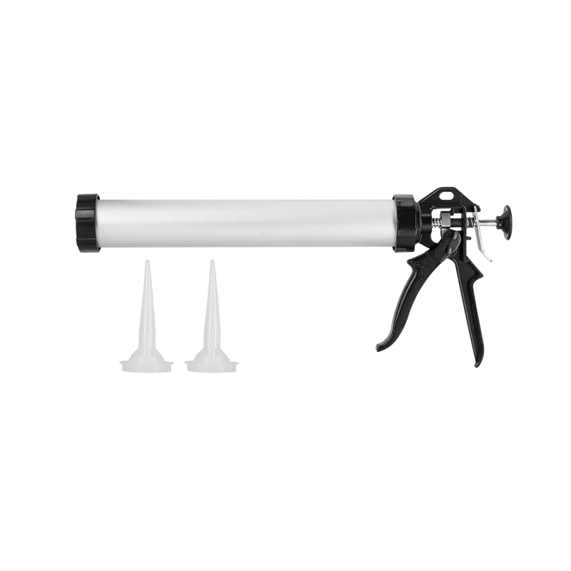 Pistol Silicon cu Tub Dozator si Maner Aluminiu 370MM