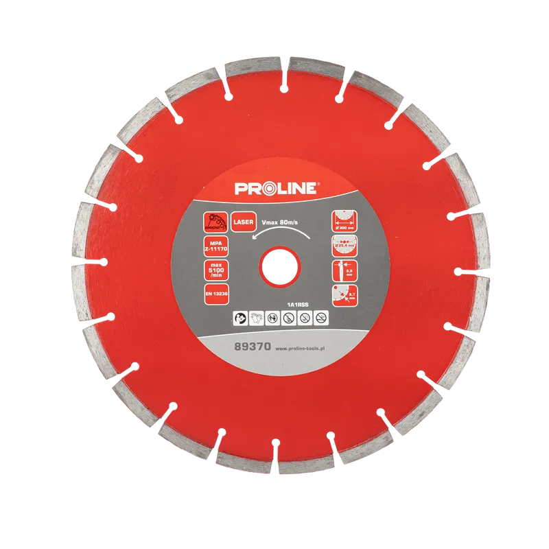 Disc Diamantat Segmentat Laser de Beton 300MM / 25.4MM