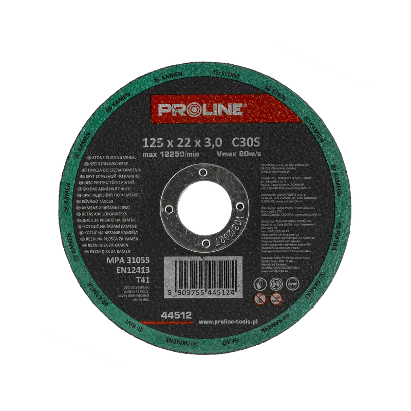 Disc Debitare Piatra Extra Dur 125X3.0MM / C30S