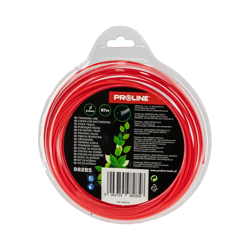 Fir Motocoasa Ranforsat - Triunghiular 2.4MM / 87M