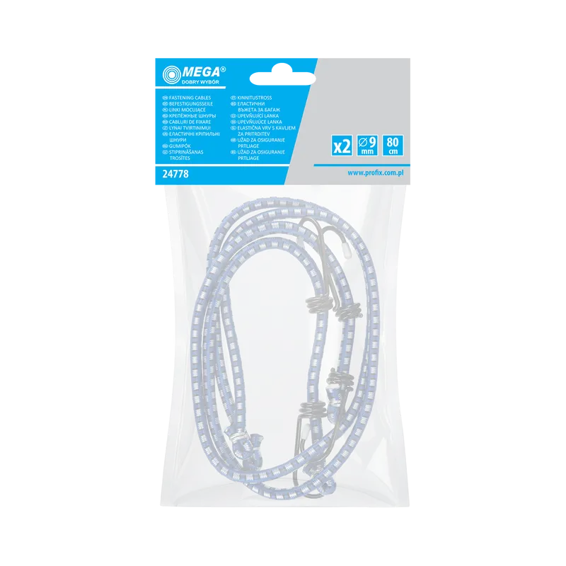 Cabluri Elastice pentru Fixare 80MM, 2/Set