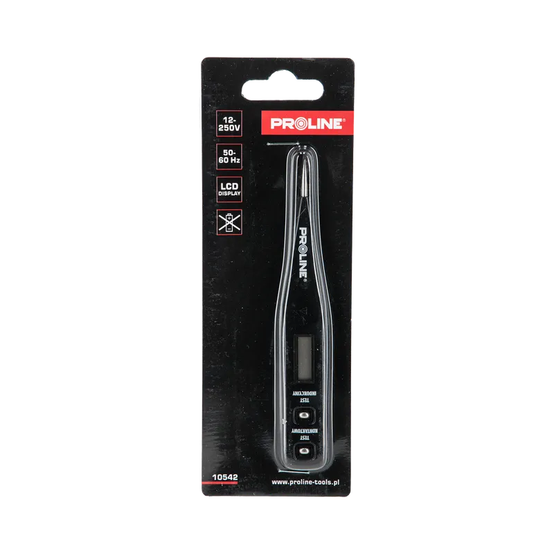 Indicator Tensiune cu Ecran LCD 12-220V / 125MM