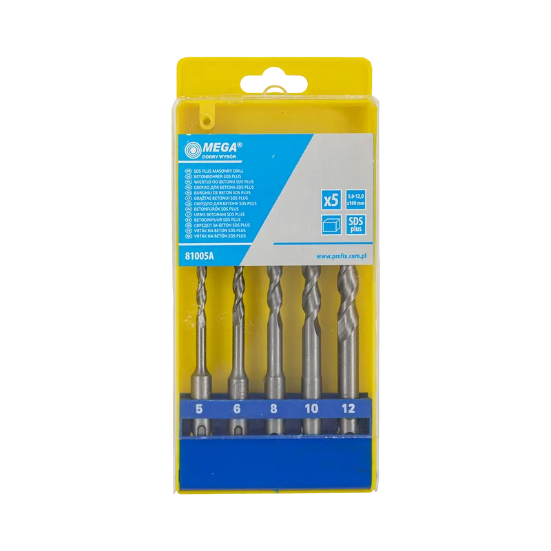 Set Burghie Beton SDS Plus 160MM - 5P.