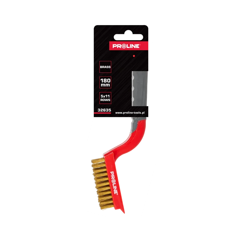 Perie Curatare cu Fire Alama 5X11 Randuri - 180MM