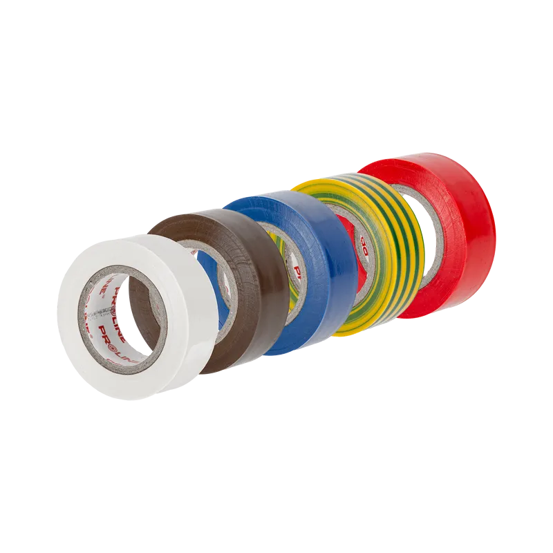 Benzi Izolatoare Multicolor 19X0.13MM / 10M, 5/Set