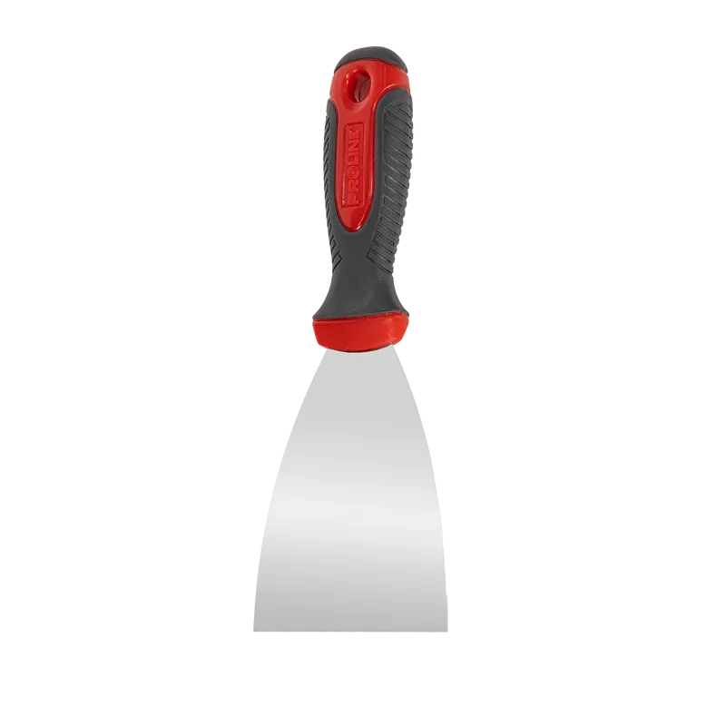 Spaclu Inox cu Maner Gumat 80MM
