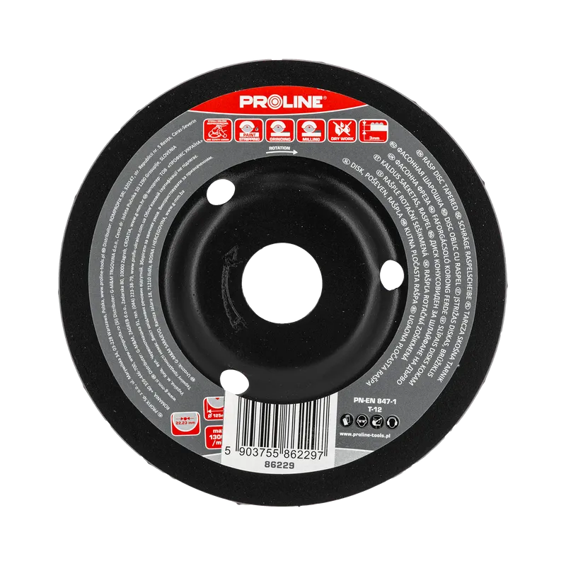 Disc Raspel Conic / Aspru - 125MM