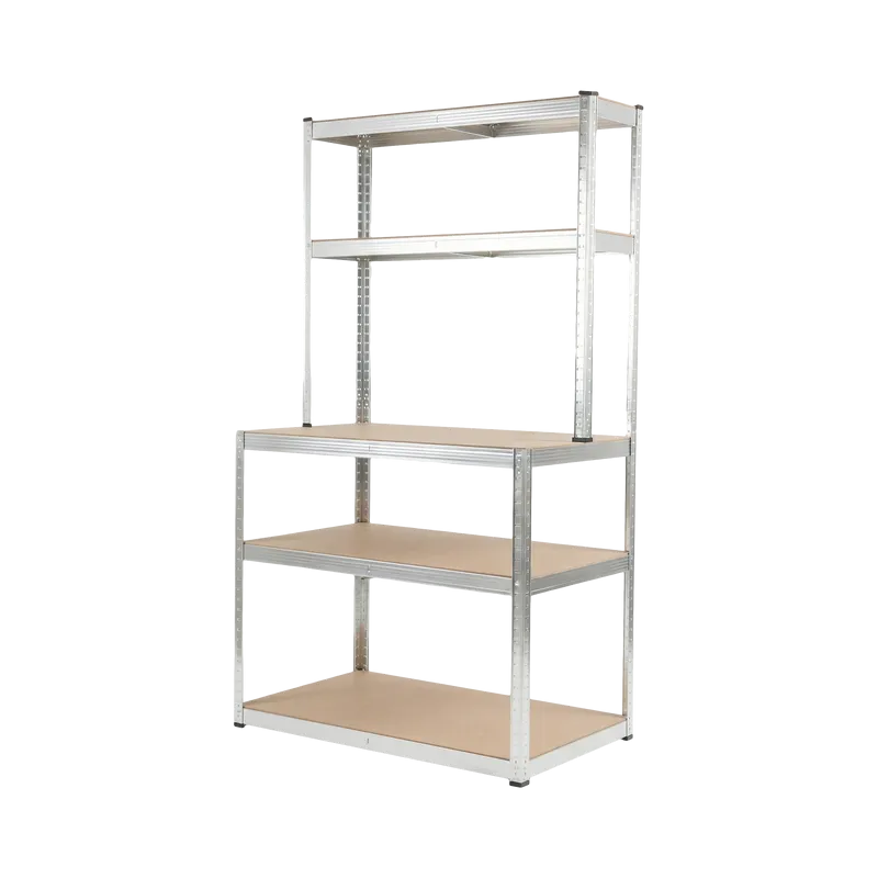 Raft Metalic Blat-Lucru - 5P / 180X100X60X30CM / 175KG