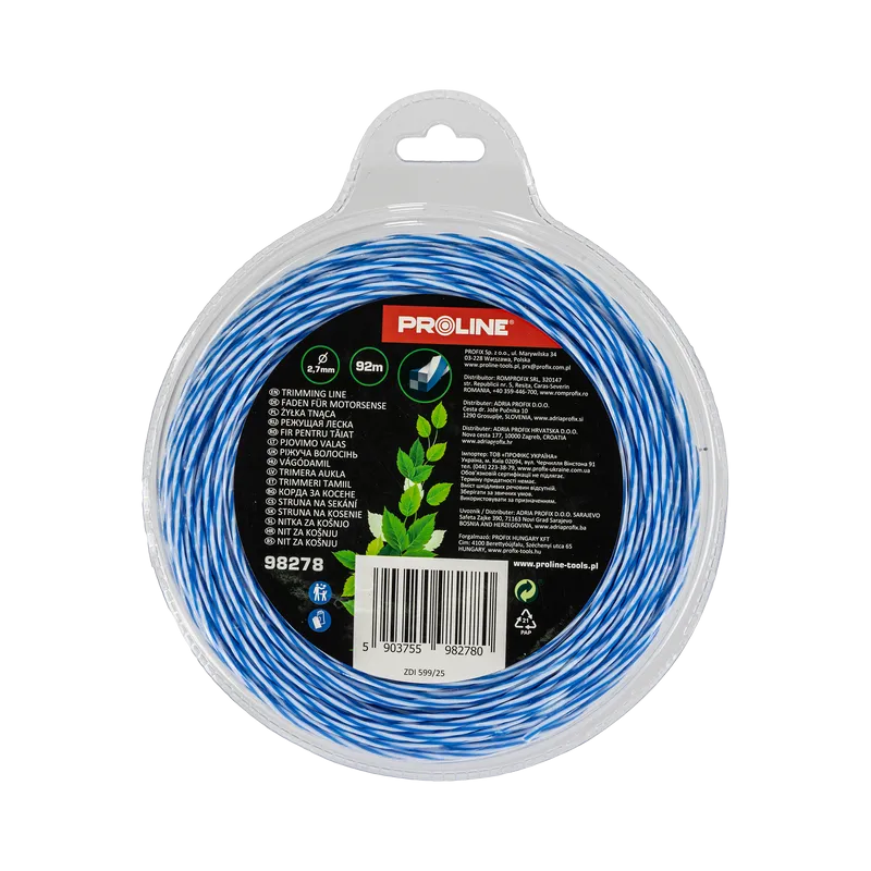 Fir Motocoasa Ranforsat - Carou-Rasucit 2.7MM / 92M