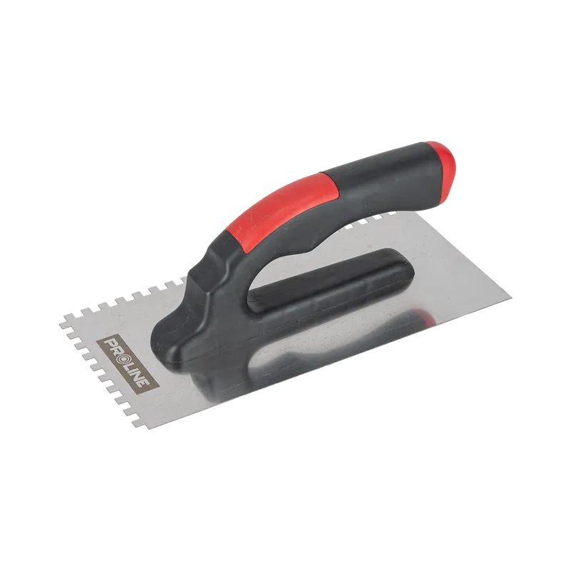 Gletiera Inox Dintata cu Maner Plastic 270X130/6MM