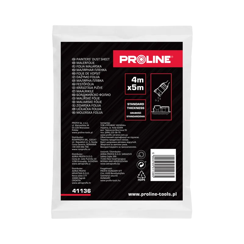 Folie Protectoare - 4X5M / Subtire
