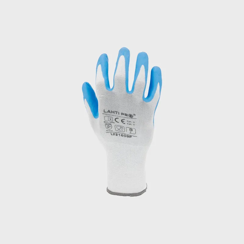 Manusa Nitril cu Poliester-Poliamida Elastica - 6