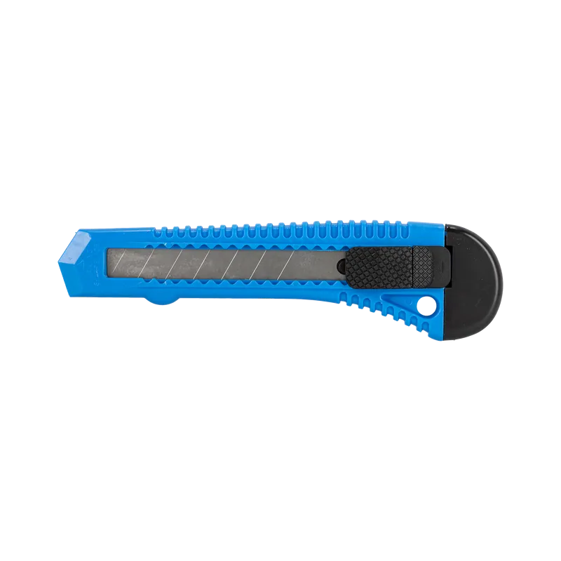 Cutter Plastic cu Buton Blocare - 18MM