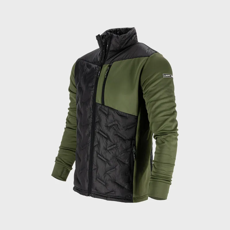Jacheta Mediu-Elastica cu Matlasare / Verde-Negru - 3XL