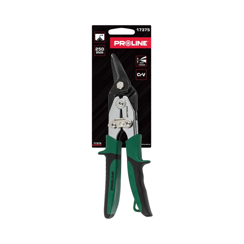 Foarfeca Tabla cu Maner Plastic 250MM / Cioc Dreapta