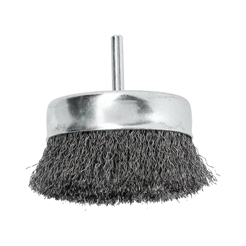Perie Sarma Tip Cupa cu Tija 100MM