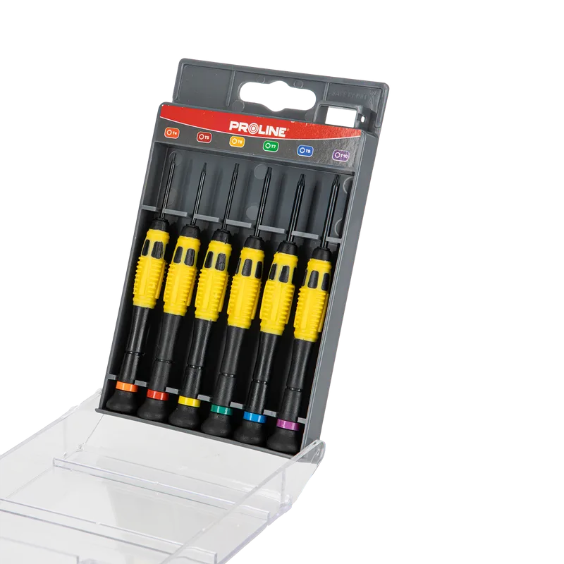 Set Surubelnite Precizie Ni-CR-Mo cu Maner / Torx - 6P.
