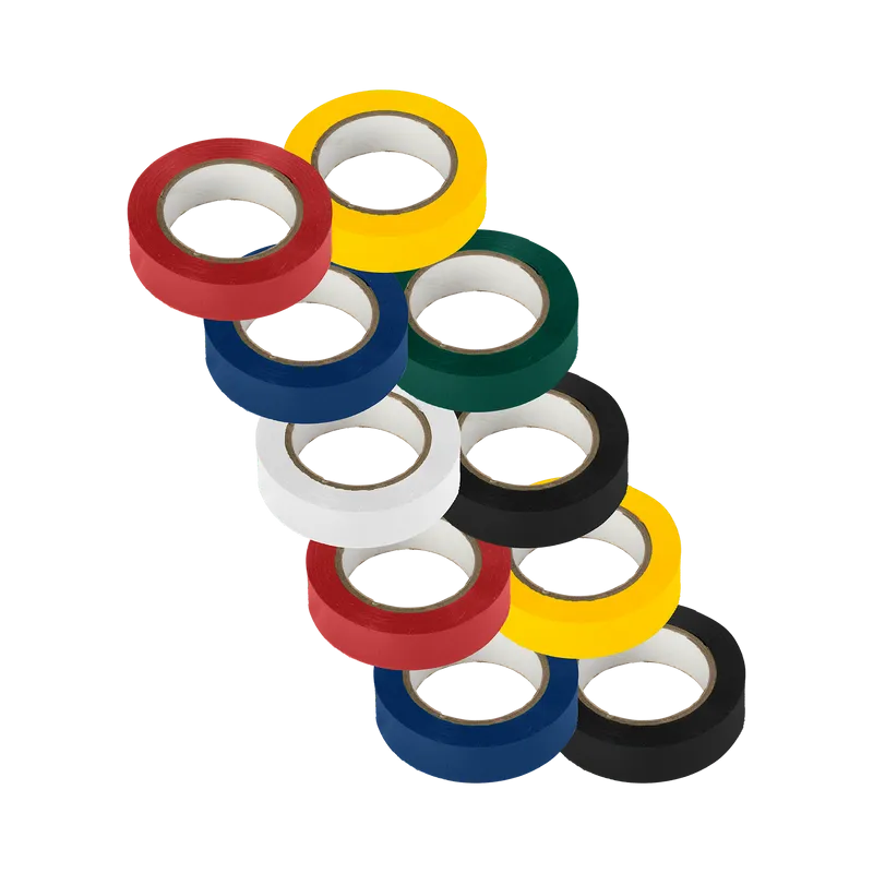 Benzi Izolatoare Multicolor 19X0.13MM / 10M, 10/Set