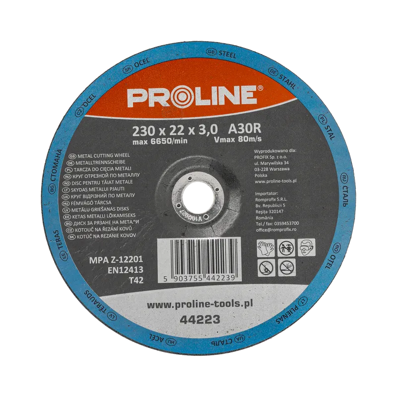 Disc Debitare Metal Depresat 230X3.0MM / A30R