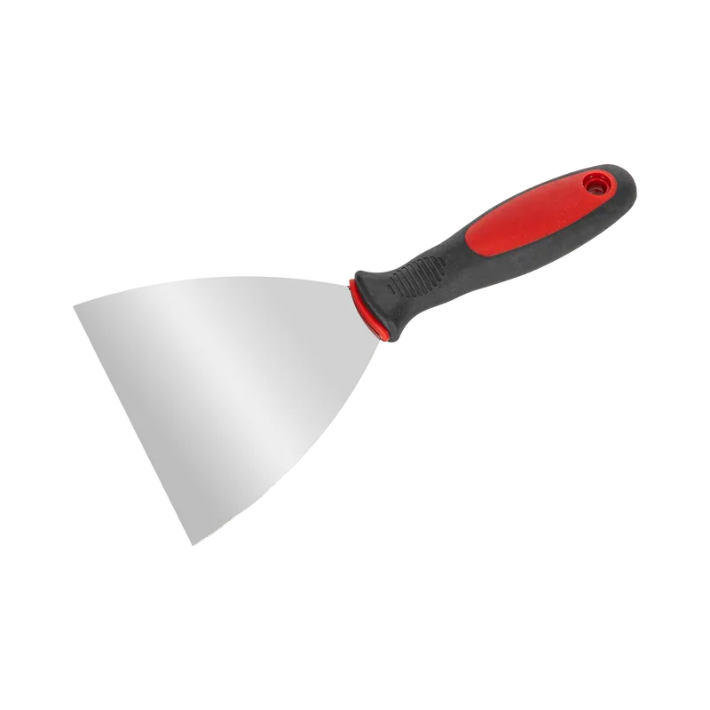 Spaclu Inox cu Maner Bimaterial 125MM