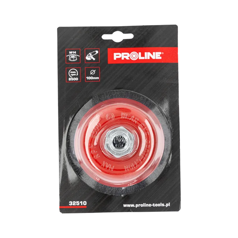 Perie Sarma Tip Cupa cu Filet 100MM