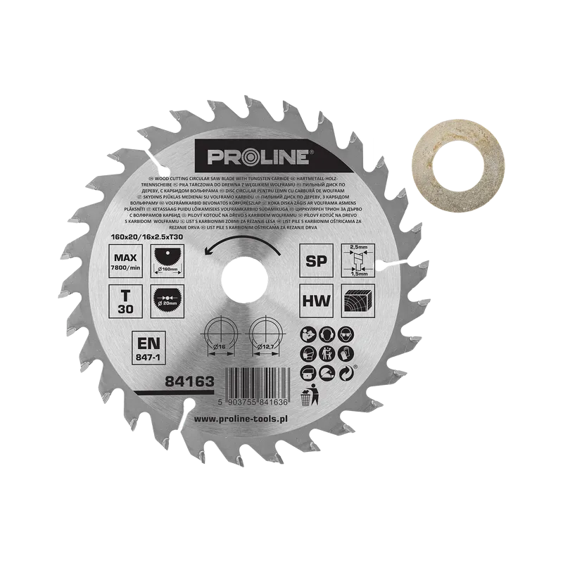 Disc Circular pentru Lemn cu Dinti Vidia 160MM / 30D.