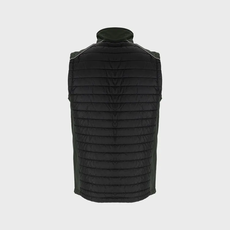 Vesta Matlasata / Negru-Kaki - XL