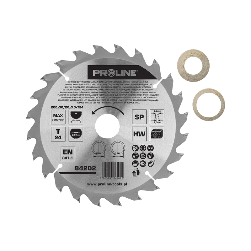 Disc Circular pentru Lemn cu Dinti Vidia 200MM / 24D.