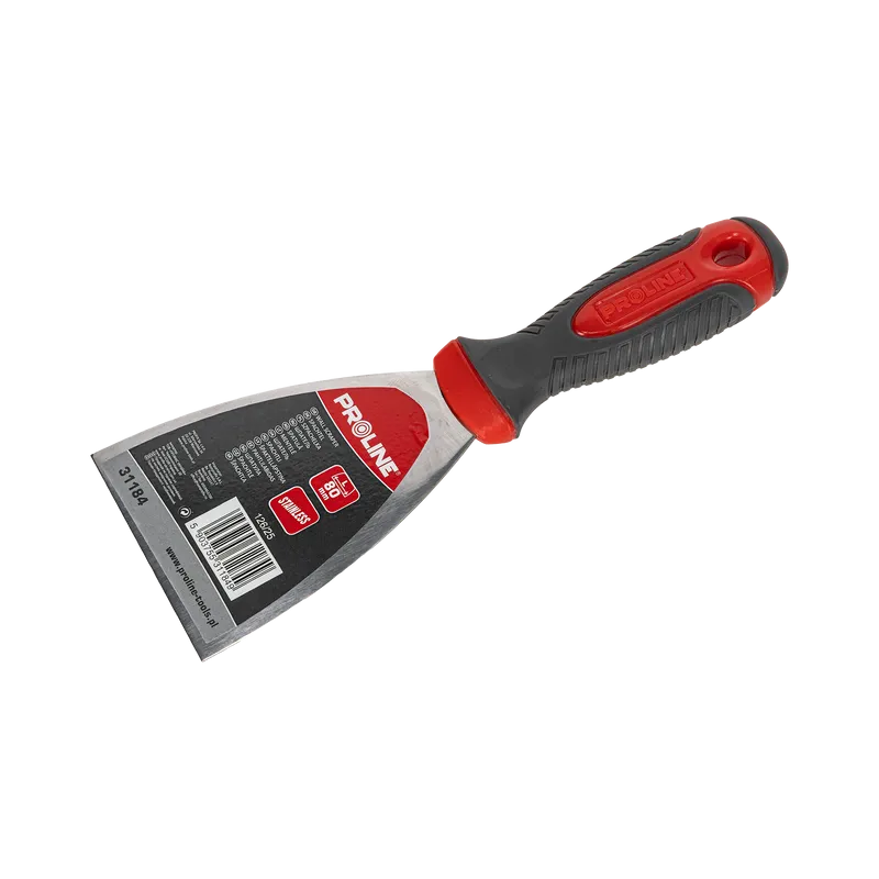 Spaclu Inox cu Maner Gumat 80MM