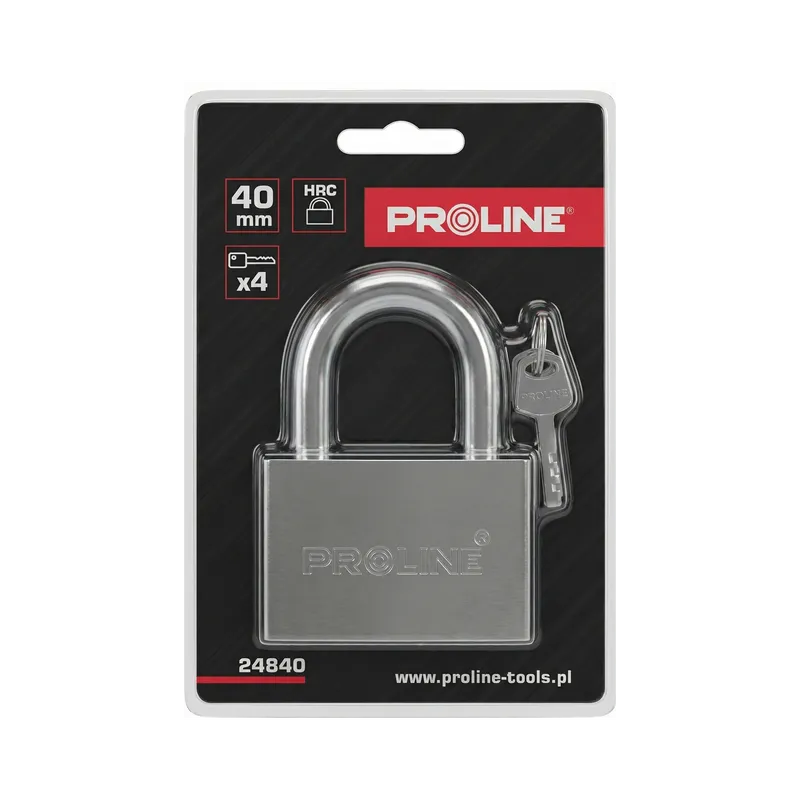 Lacat Securizat cu Tija Externa Curbata 40MM