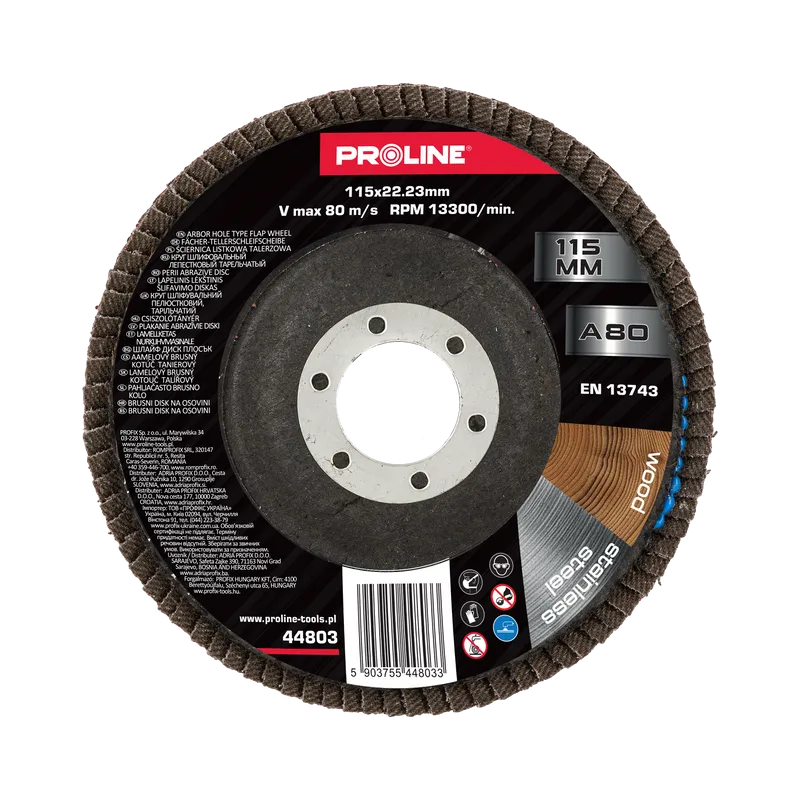 Disc Abraziv Lamelar 115MM - GR.80