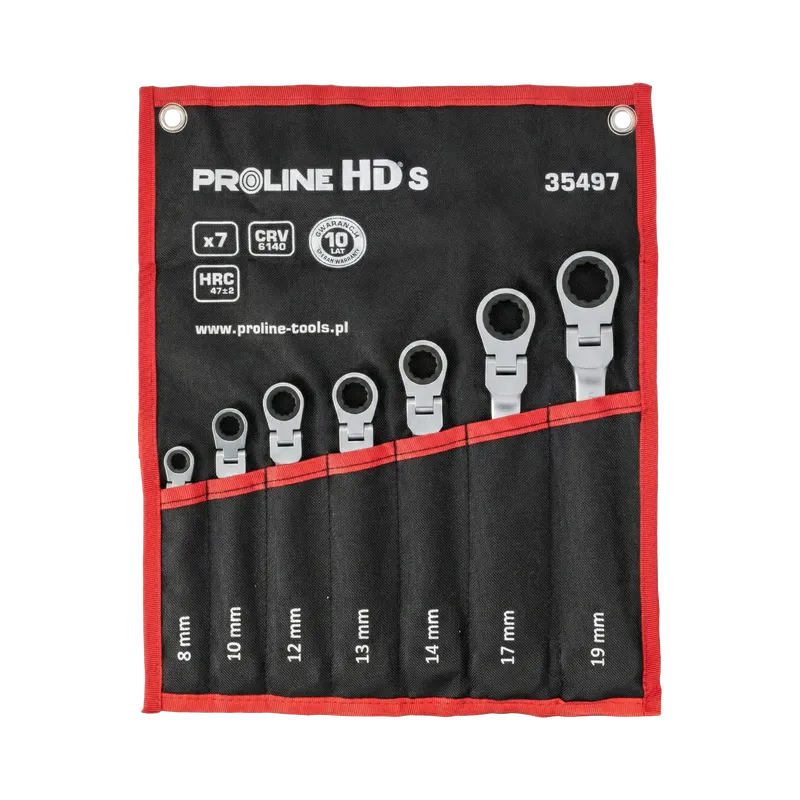 Set Chei Combinate cu Clichet Cot CR-VA HD 8-19MM - 7P.